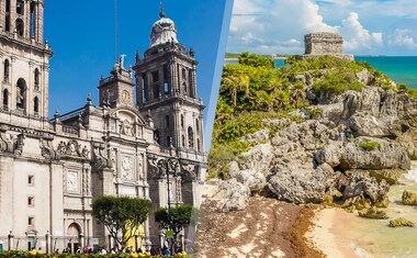 Ciudad de México y Riviera Maya