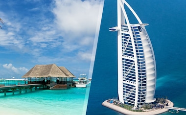 Dubái y Maldivas