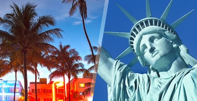 Nueva York y Miami