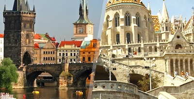 Praga y Budapest en avión