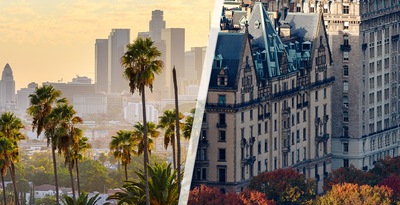 Nueva York y Los Ángeles