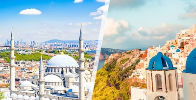 Estambul, Atenas y Santorini