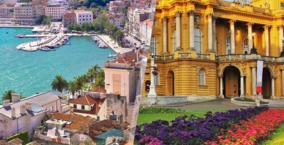 Zagreb y Split