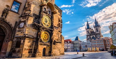 Praga con tour panorámico con guía