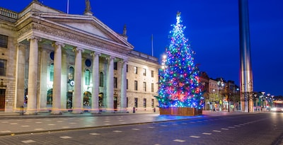Mercadillo de Navidad en Dublín con recorrido por la ciudad