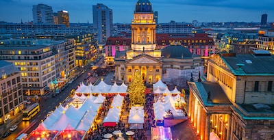 Mercadillos de Navidad en Berlín con un tour panorámico de la ciudad