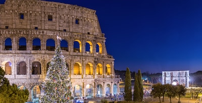 Mercadillo de Navidad en Roma 