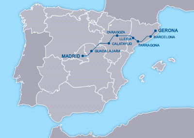 AVE Madrid Girona