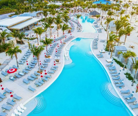 Bimini Beach Club desde el aire