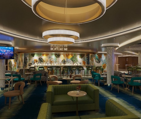 Carnival Celebration Atrium_Tropicale
