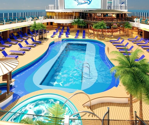 Carnival Celebration BeachPool