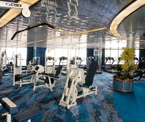 ms Oosterdam_gym