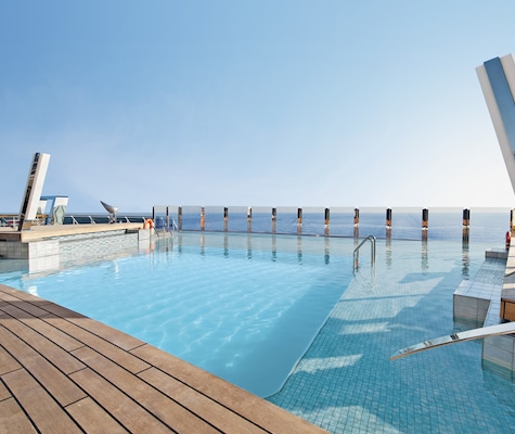 The garden pool