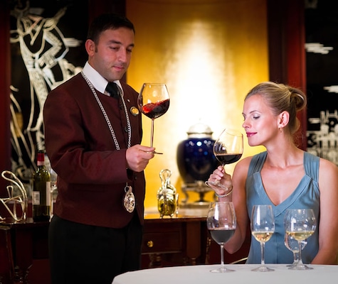 Reidel glass tasting
