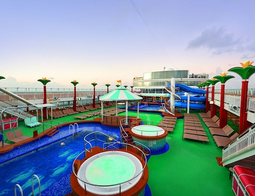 Tahitian Pool Deck
