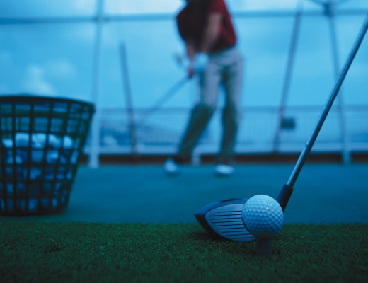 Red para tiros largos de Golf