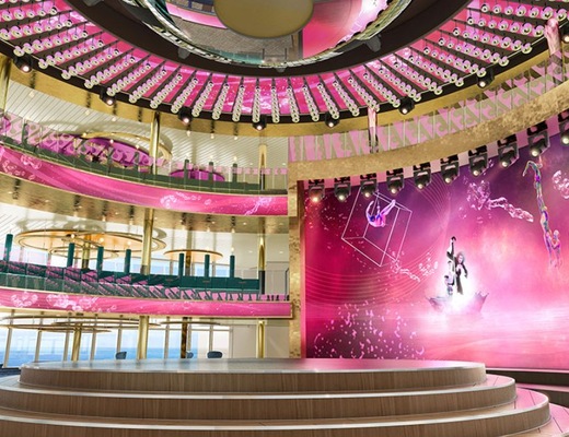 Theatrium auf AIDAnova