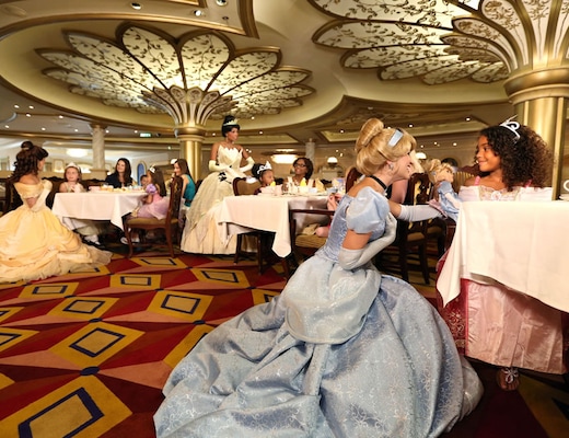 Princesas Disney a bordo