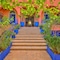 Riad La Villa Bleue - map