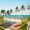 The Sea Koh Samui - map