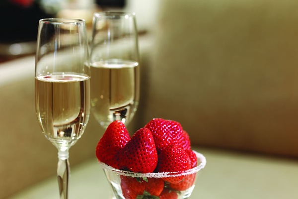 QV Champán y Fresas
