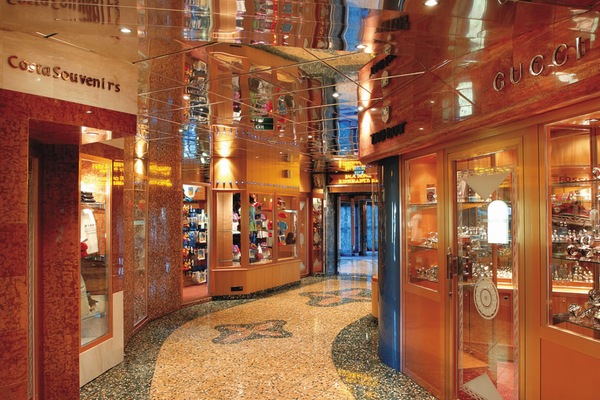 Tiendas a bordo