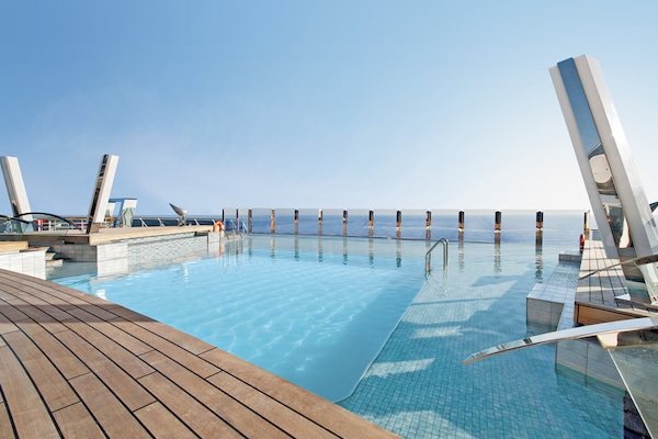 The garden pool