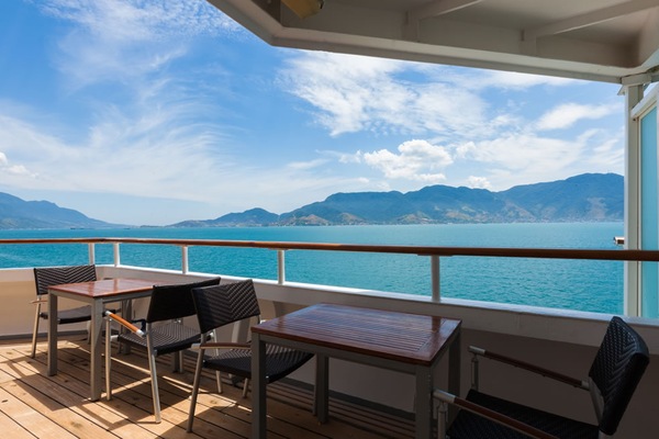 Vistas desde el barco