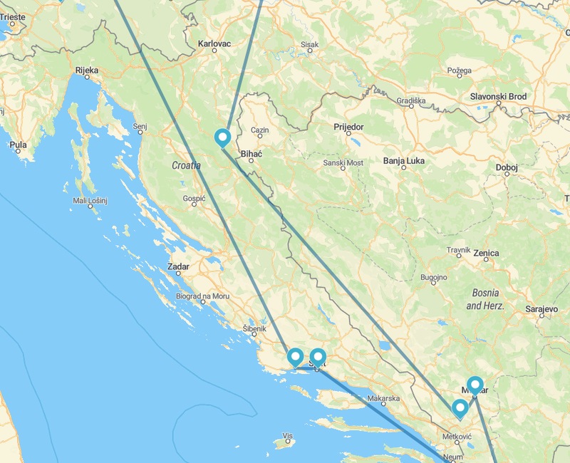 Adriático Ruta por Croacia, Eslovenia y
