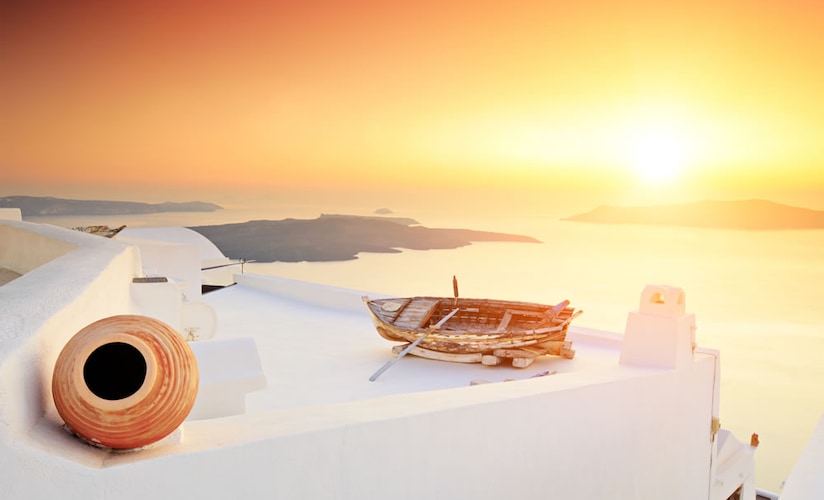 Entardecer en Oia